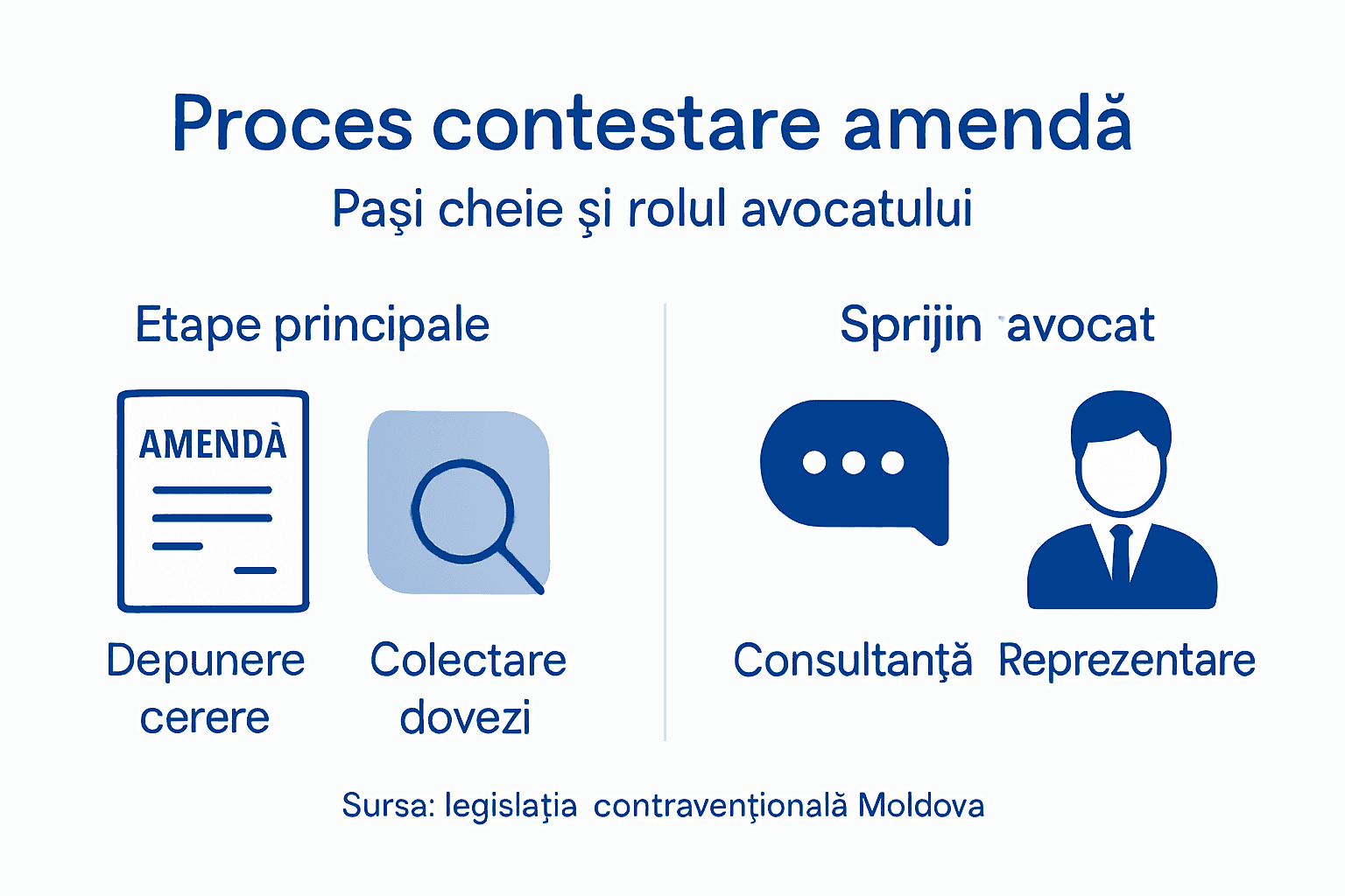 Infografic: Ghid practic pentru contestarea unei amenzi – pașii de urmat