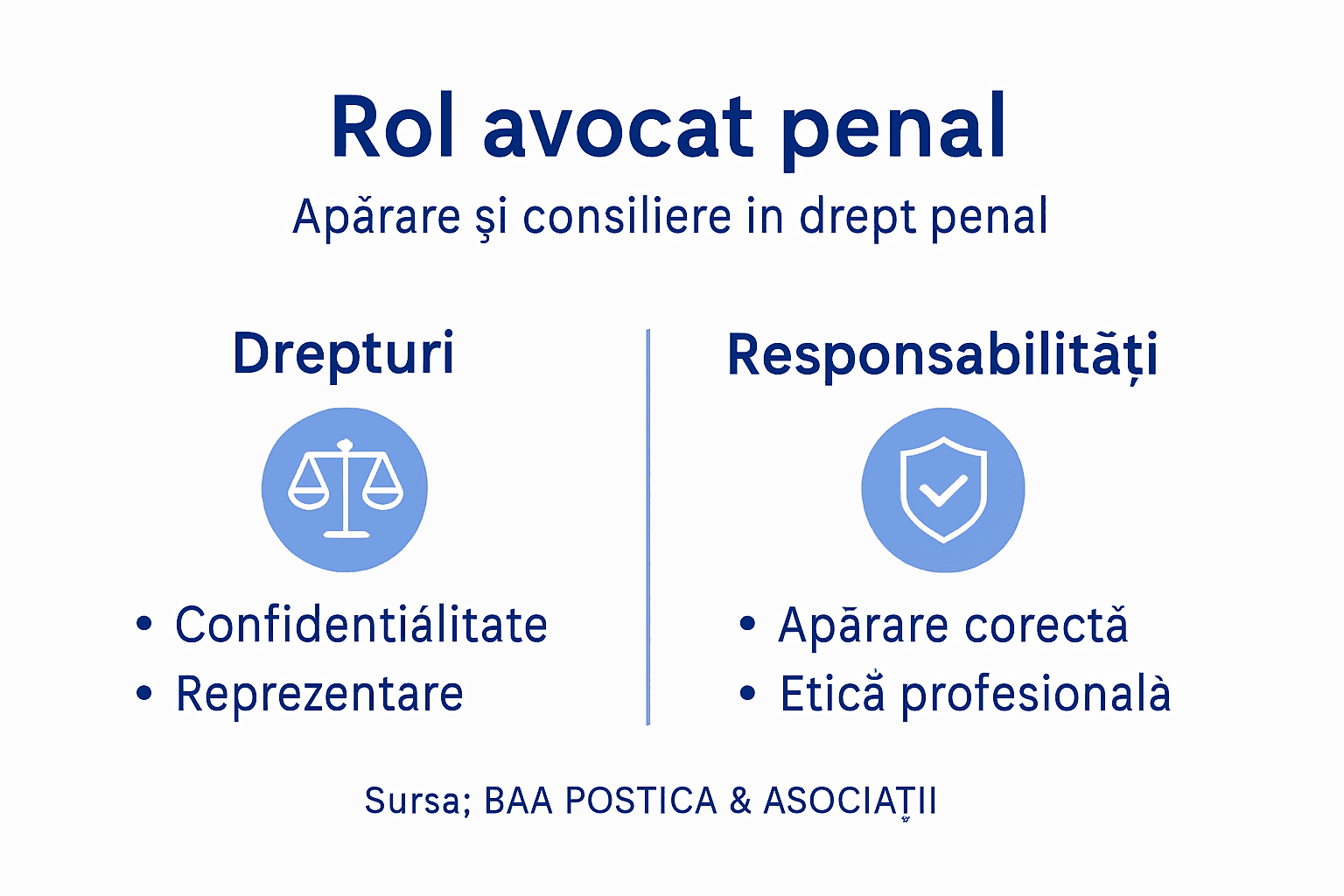 Infografic: Ce face un avocat specializat în drept penal în Chișinău?