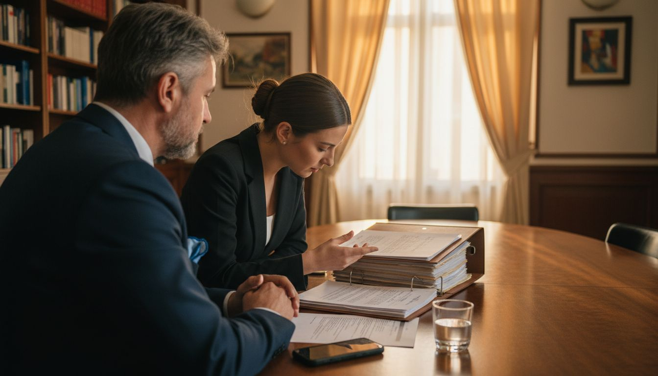 Consultanță juridică oferită de avocat pentru analiza actelor de divorț