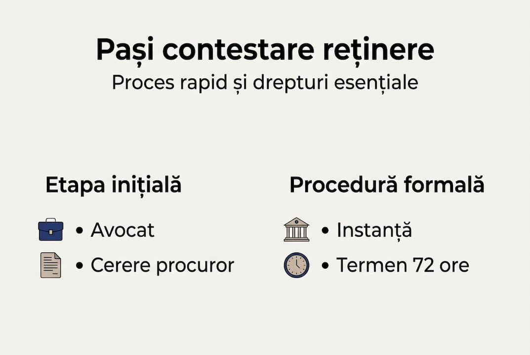 Infografic: Cum poți contesta o reținere în Republica Moldova – pașii de urmat