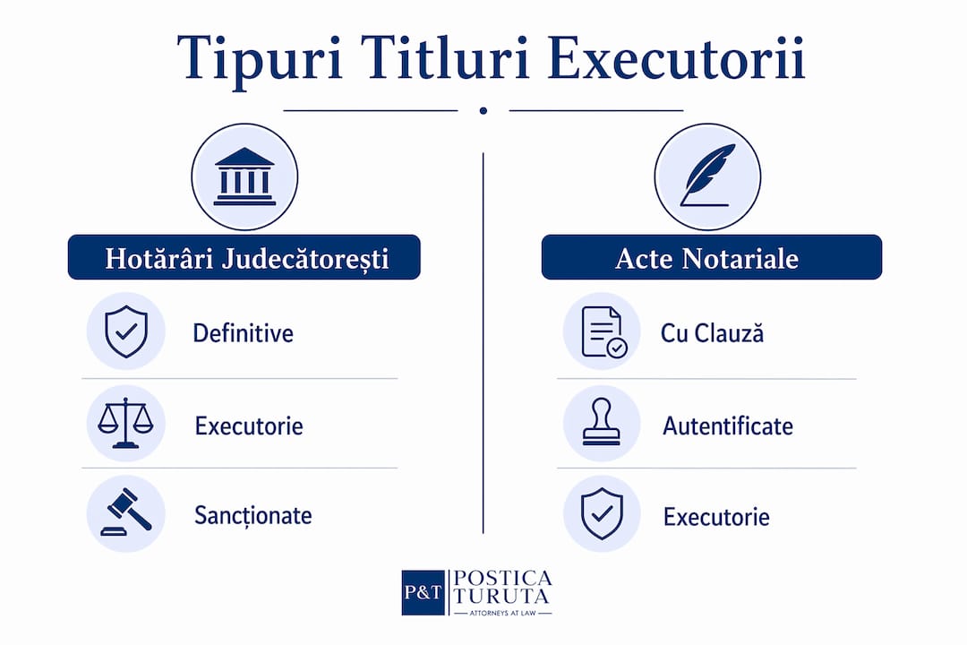Infografic: Cele mai întâlnite tipuri de titluri executorii din Republica Moldova
