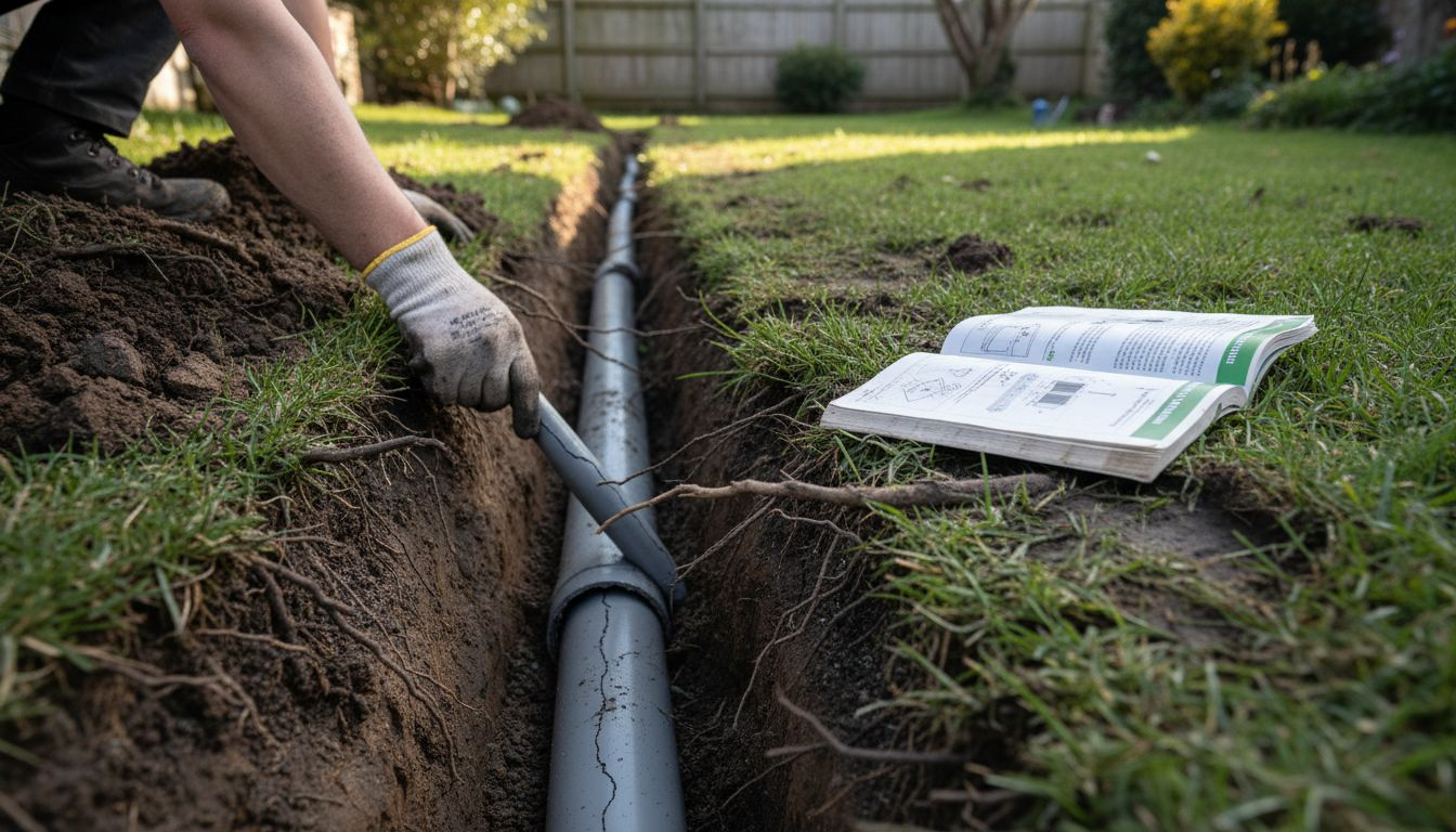 Resin liner inserted into damaged pipe