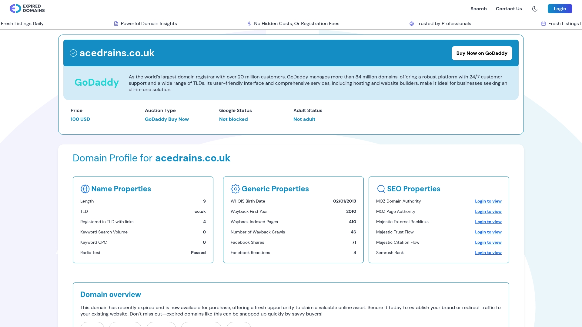 Product Screenshot