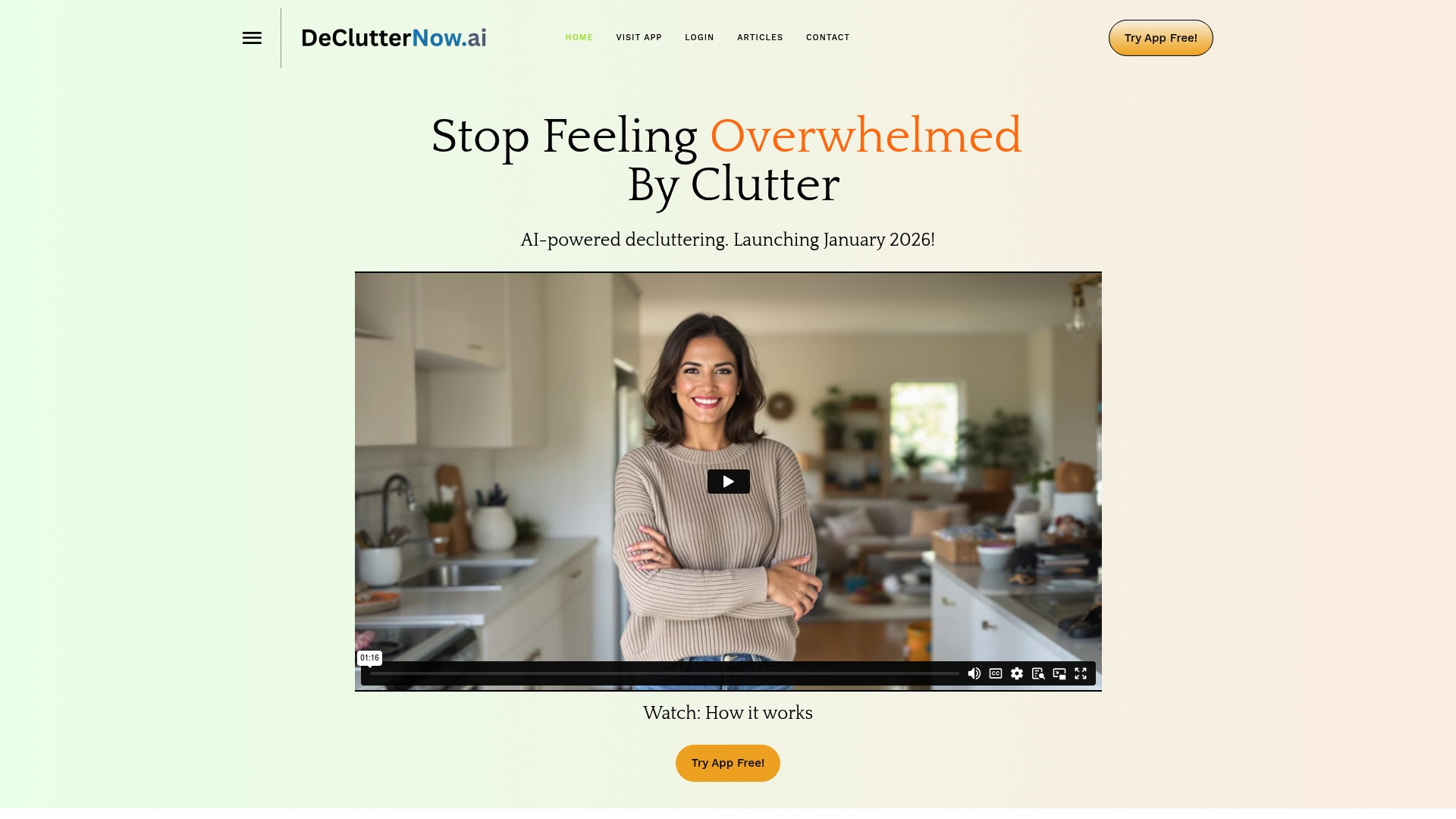 What is the decluttering journey? https://declutternow.ai/ makes it easy to solve. 
