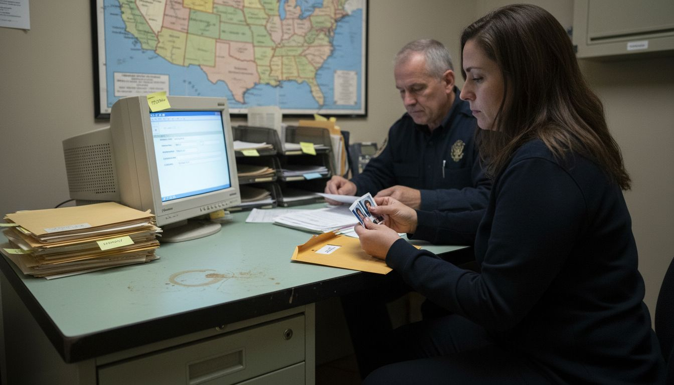 In-person emergency passport processing with officer
