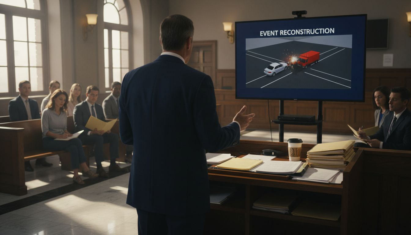Attorney using forensic animation to engage jury