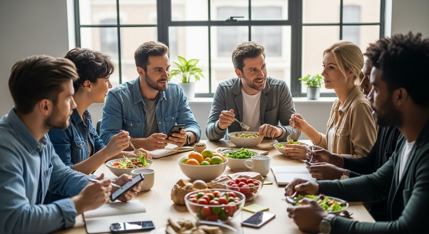 gesunde ernährung büro gemeinschaft