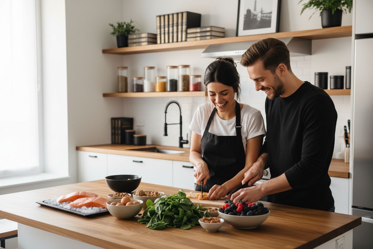 vitaminreiche Ernährung Haar
