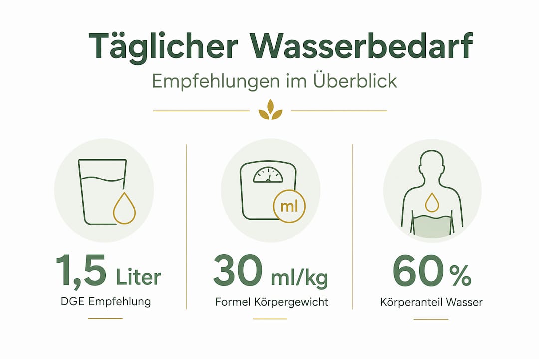 Grafische Übersicht: So viel Wasser brauchen wir wirklich – die wichtigsten Zahlen im Überblick