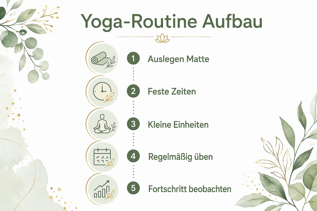 Schritt-für-Schritt-Anleitung: So etablierst du deine persönliche Yoga-Routine