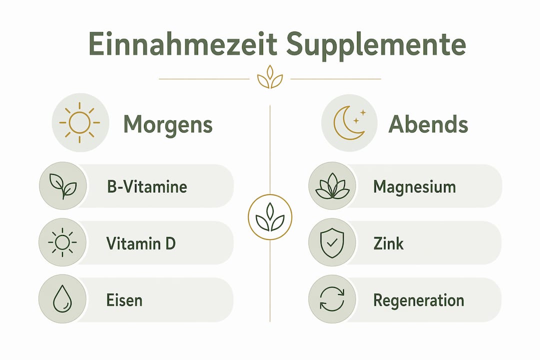 Infografik: Einnahme von Medikamenten – morgens oder abends? Ein Vergleich
