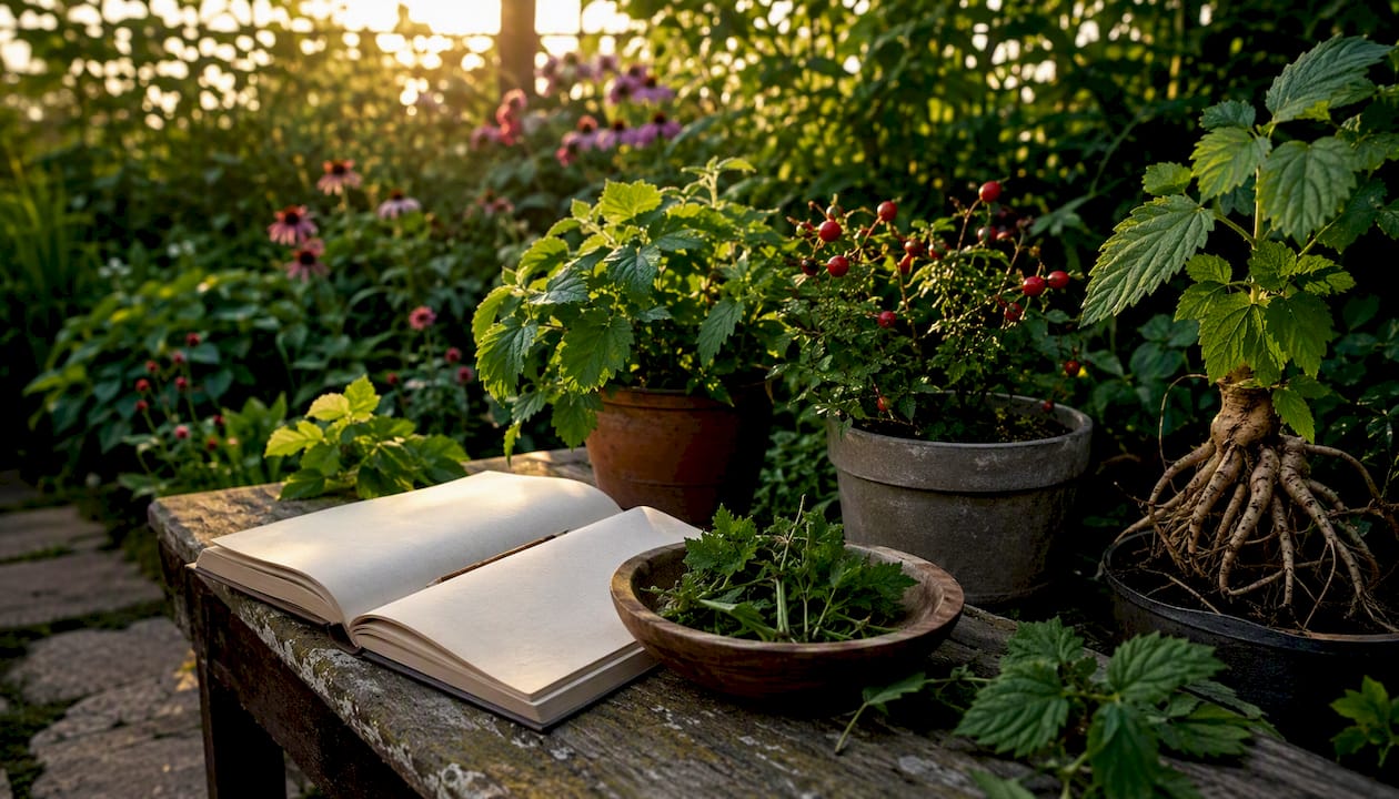 Welche Gartenpflanzen können bei Haarausfall helfen?