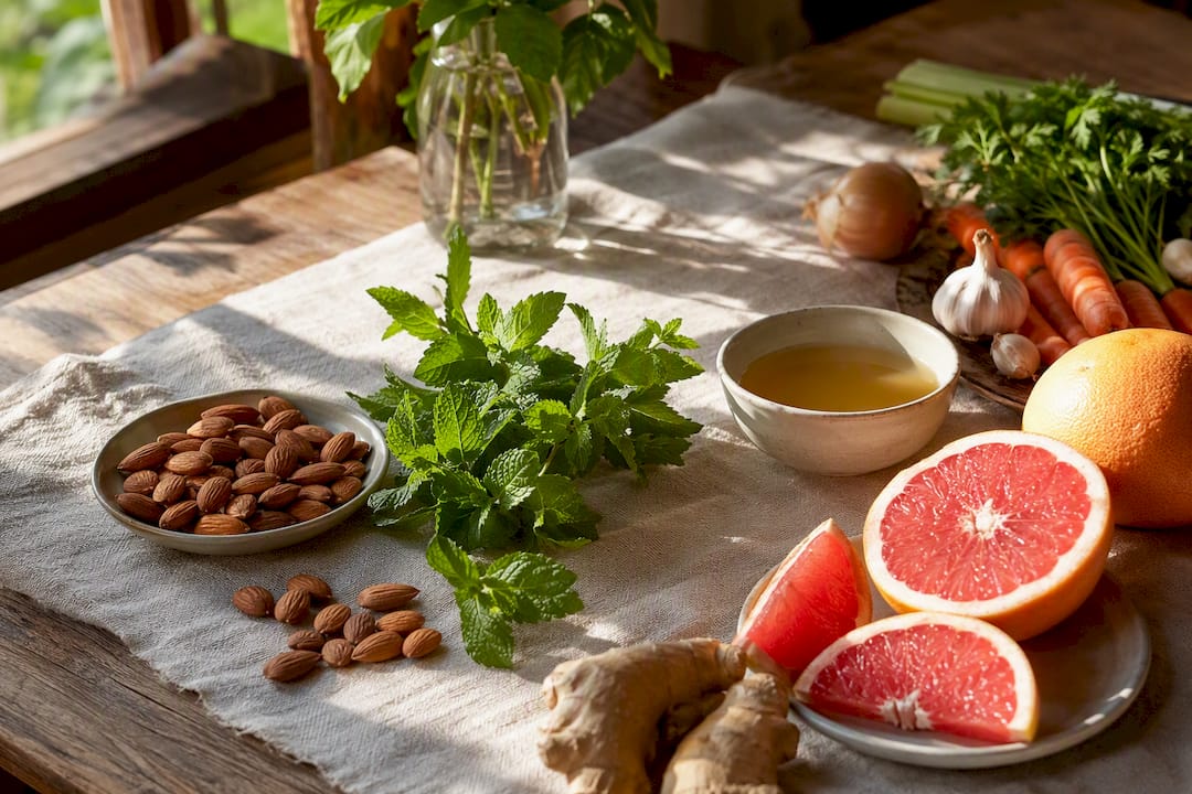 Natürliche Inhaltsstoffe zur Unterstützung der Kollagengesundheit