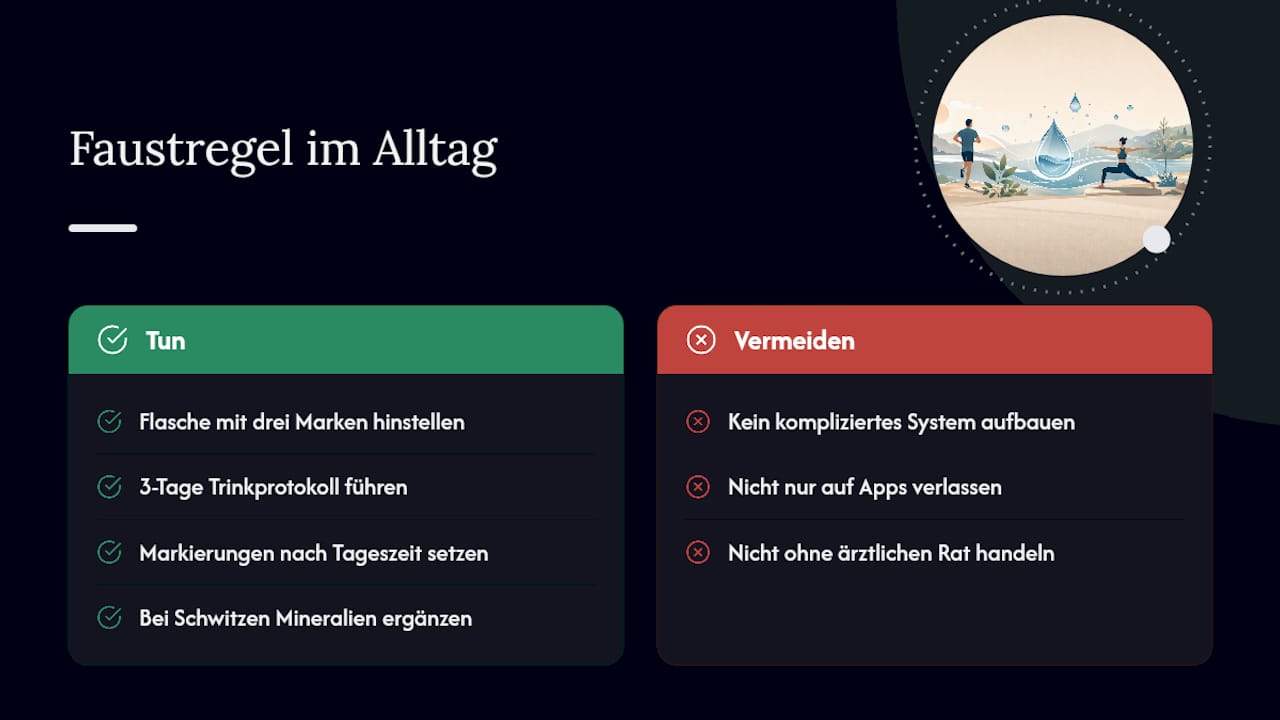 Meine Faustregel für den Alltag — overview diagram