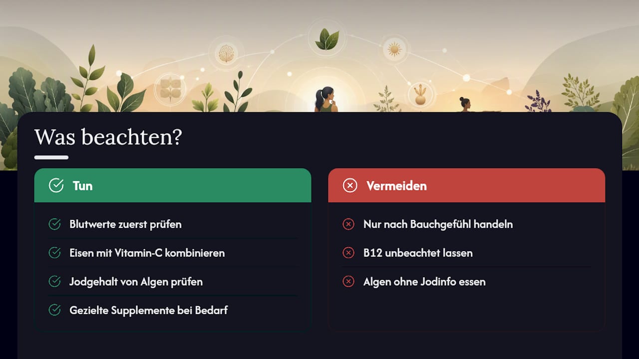 Was die meisten Ratgeber bei pflanzlichen Vitaminen übersehen — overview diagram
