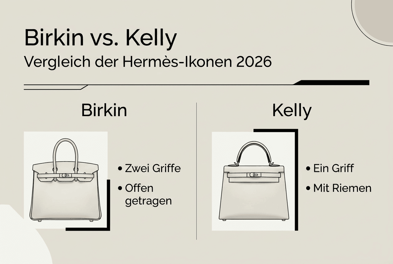 Hermès Birkin vs. Kelly: Ein Überblick in Zahlen und Fakten