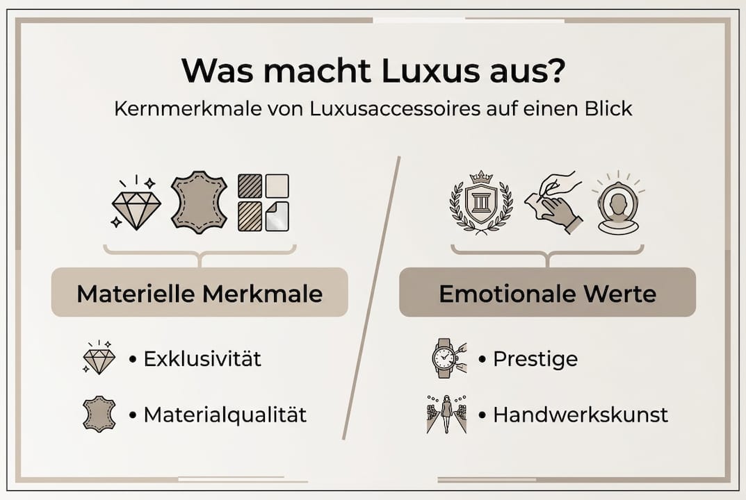 Übersicht: Was zeichnet Luxusaccessoires aus und welche Werte verkörpern sie?