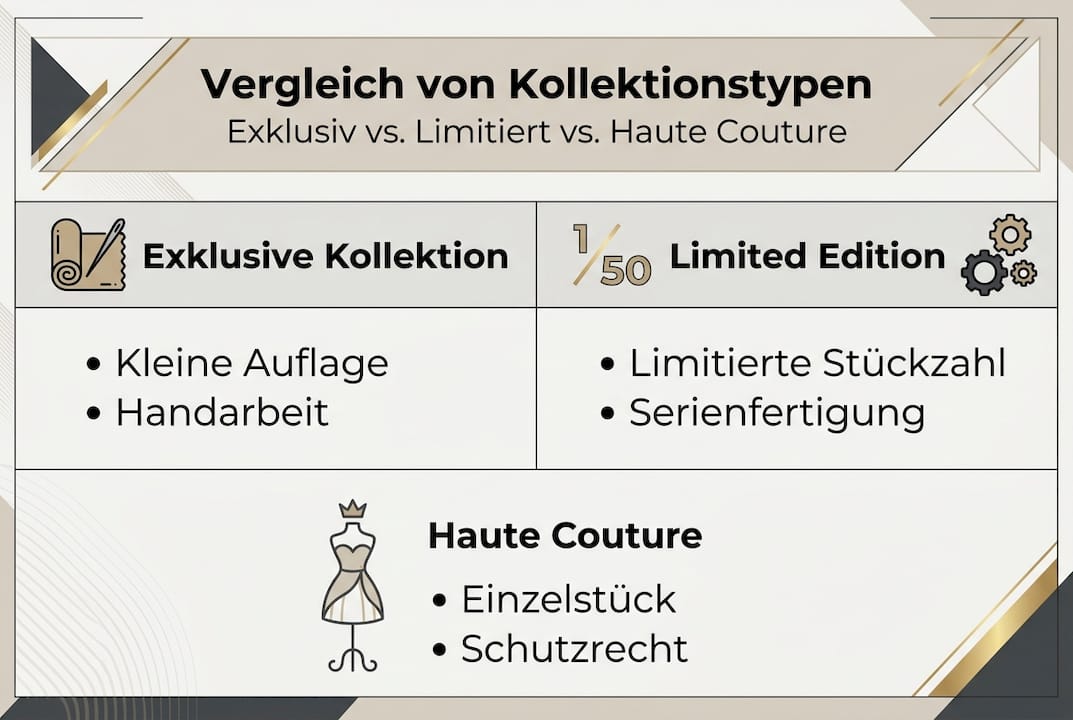 Infografik: Ein exklusiver Vergleich limitierter Haute Couture-Kollektionen