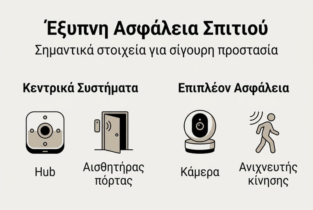 Έξυπνο σπίτι: Βήμα-βήμα οδηγός για την ασφάλειά σας (infographic)