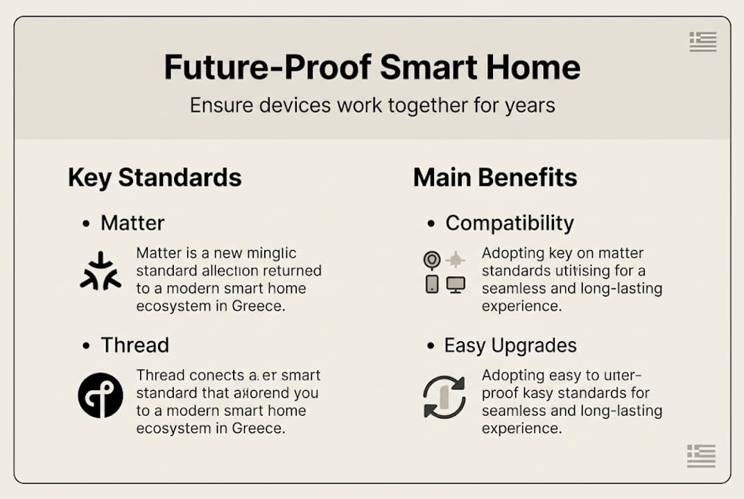 Infographic of smart accessory standards and benefits