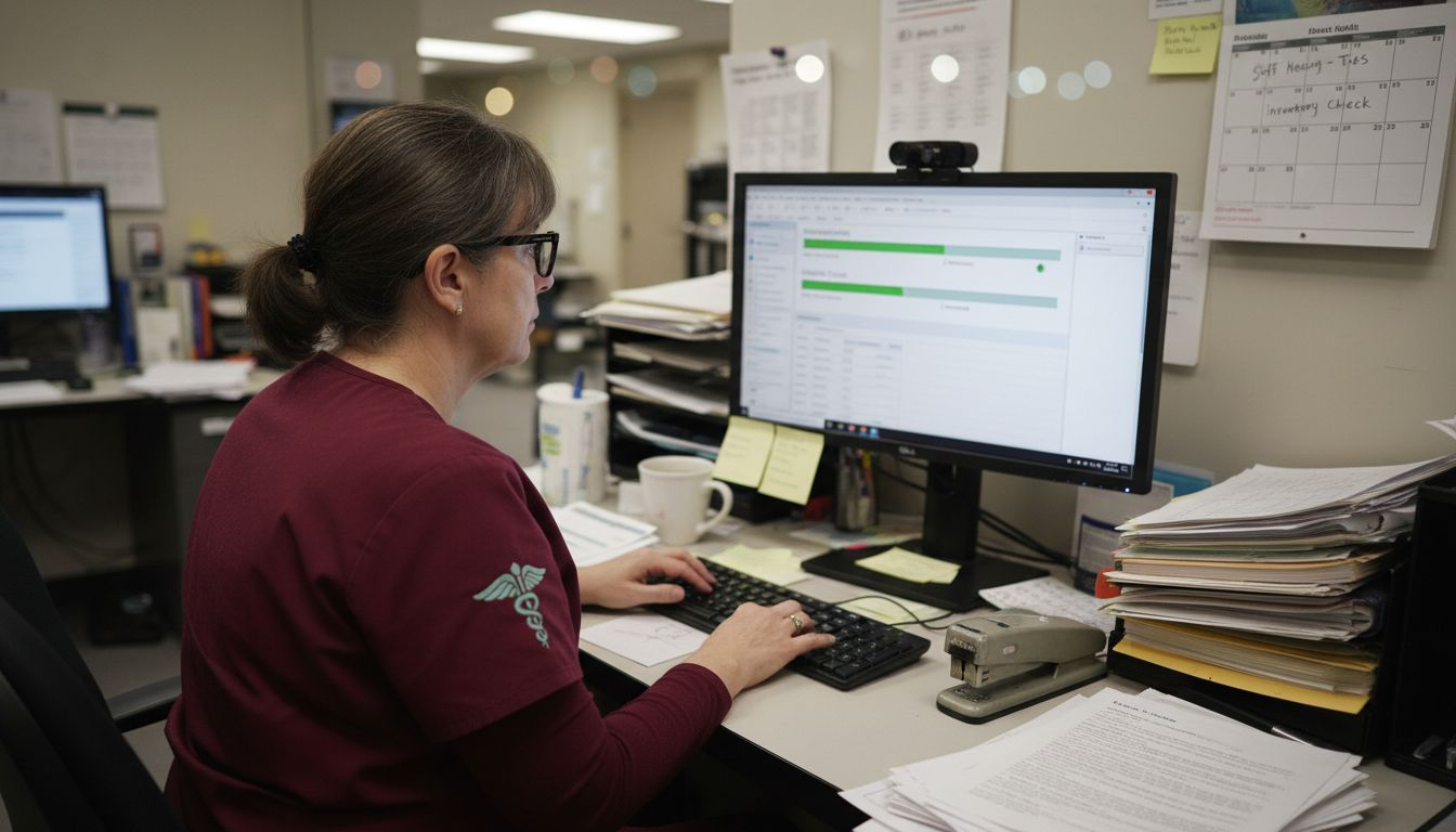 Administrator configuring EMR integration settings