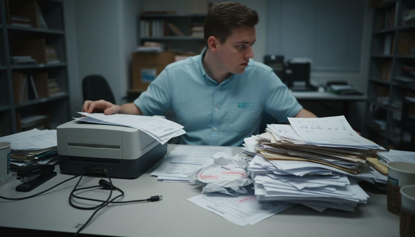 Assistant scanning and reading medical documents