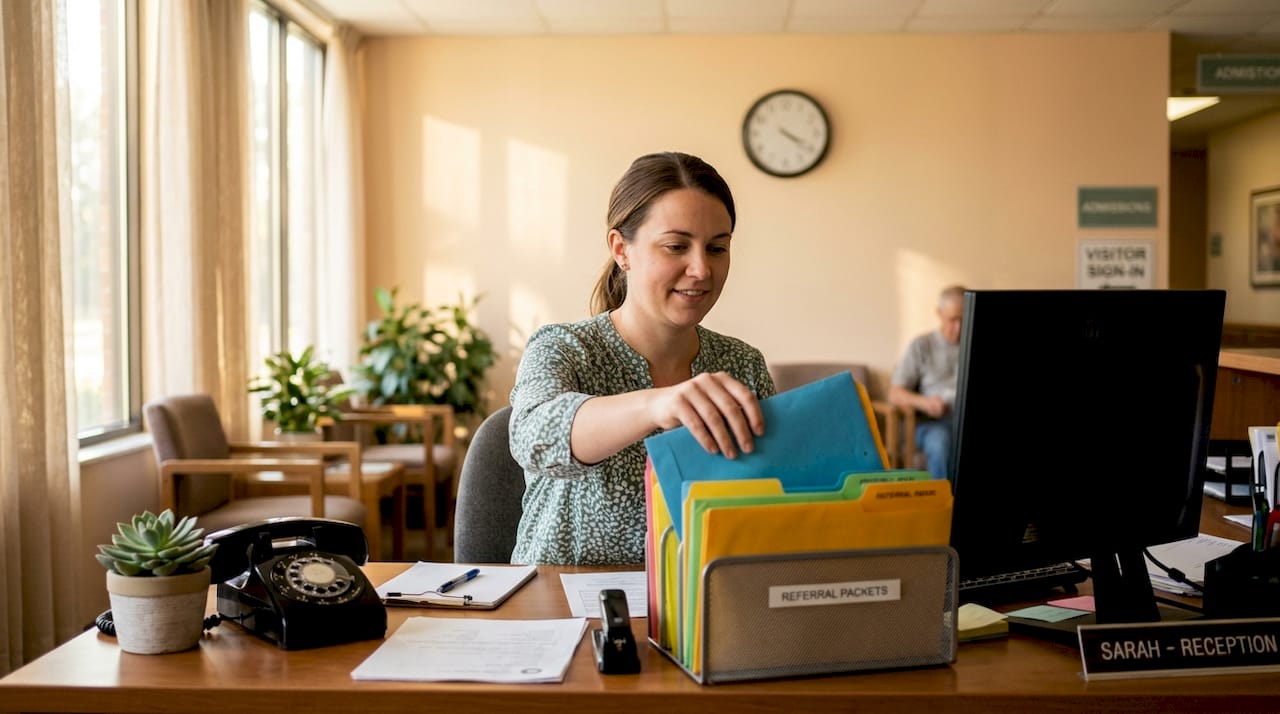 skilled nursing facility referral packet