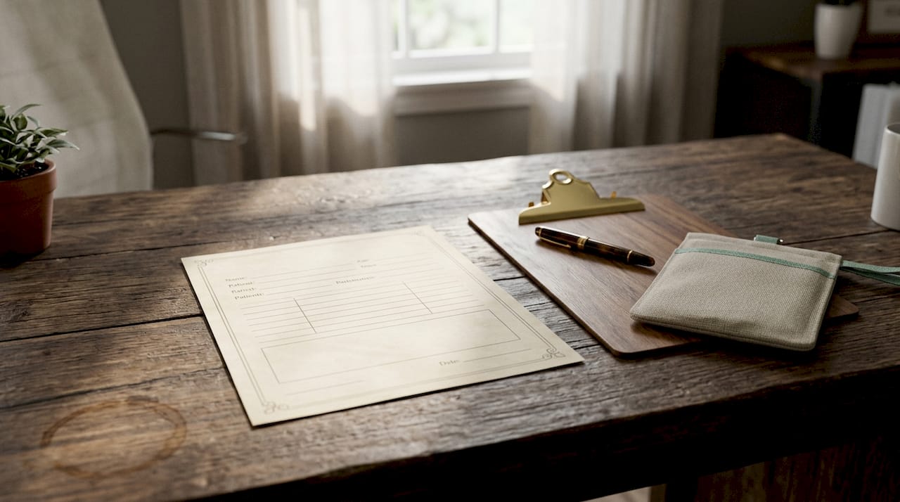 patient intake form documents