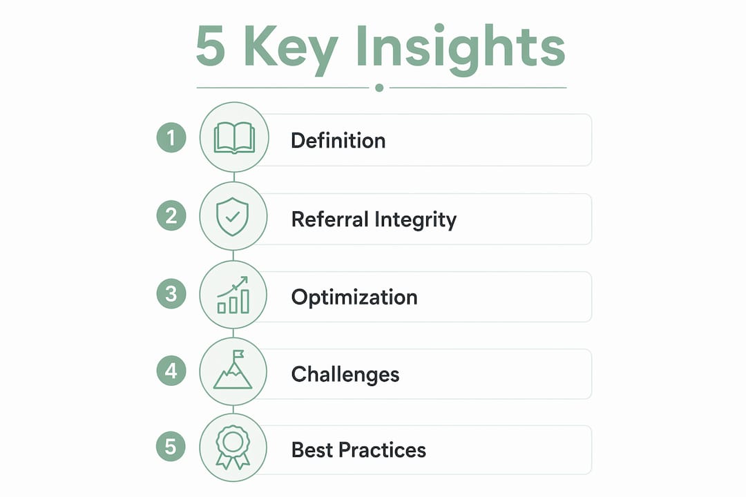 Infographic showing key insights overview