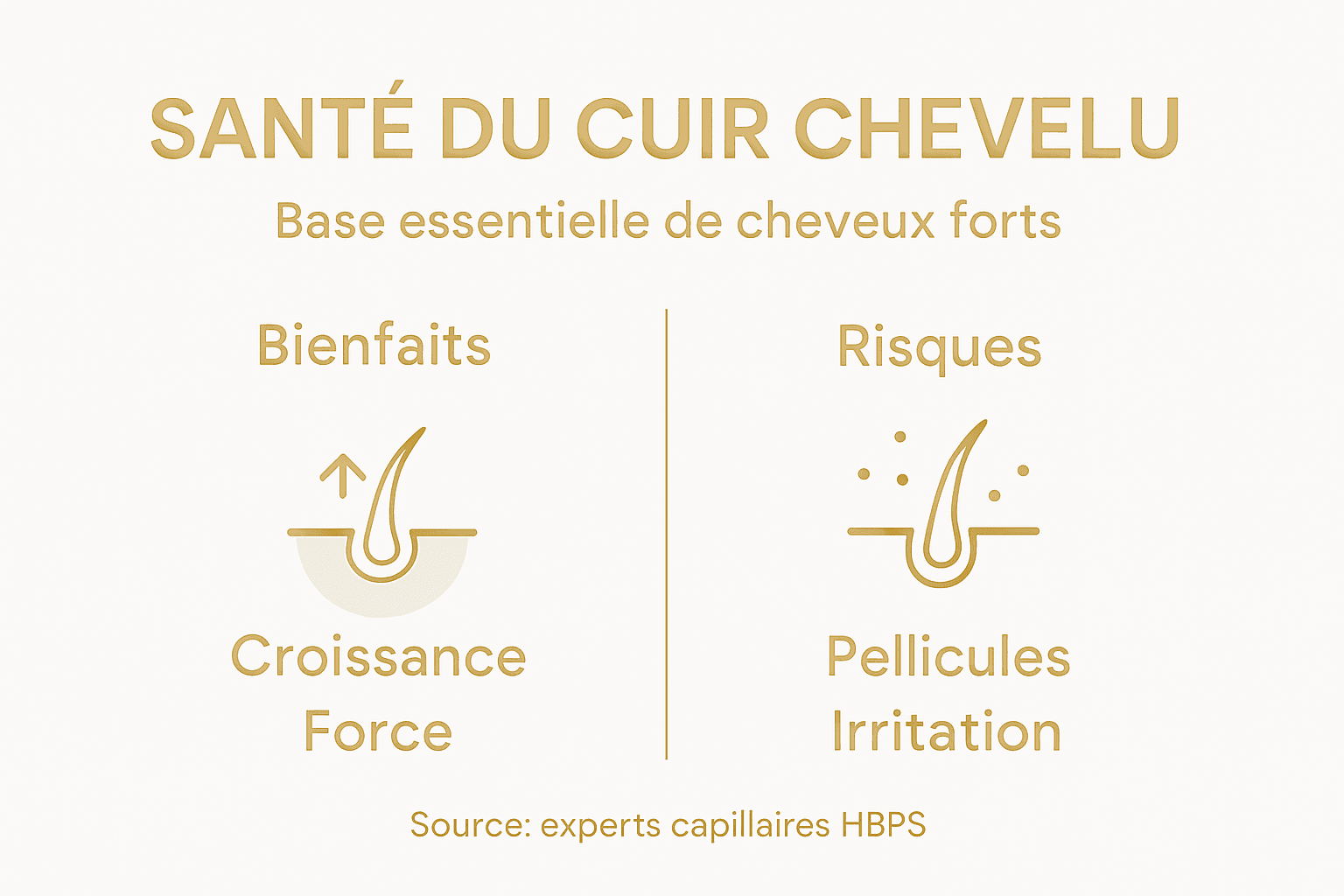 Infographie : tout savoir pour un cuir chevelu sain et éclatant