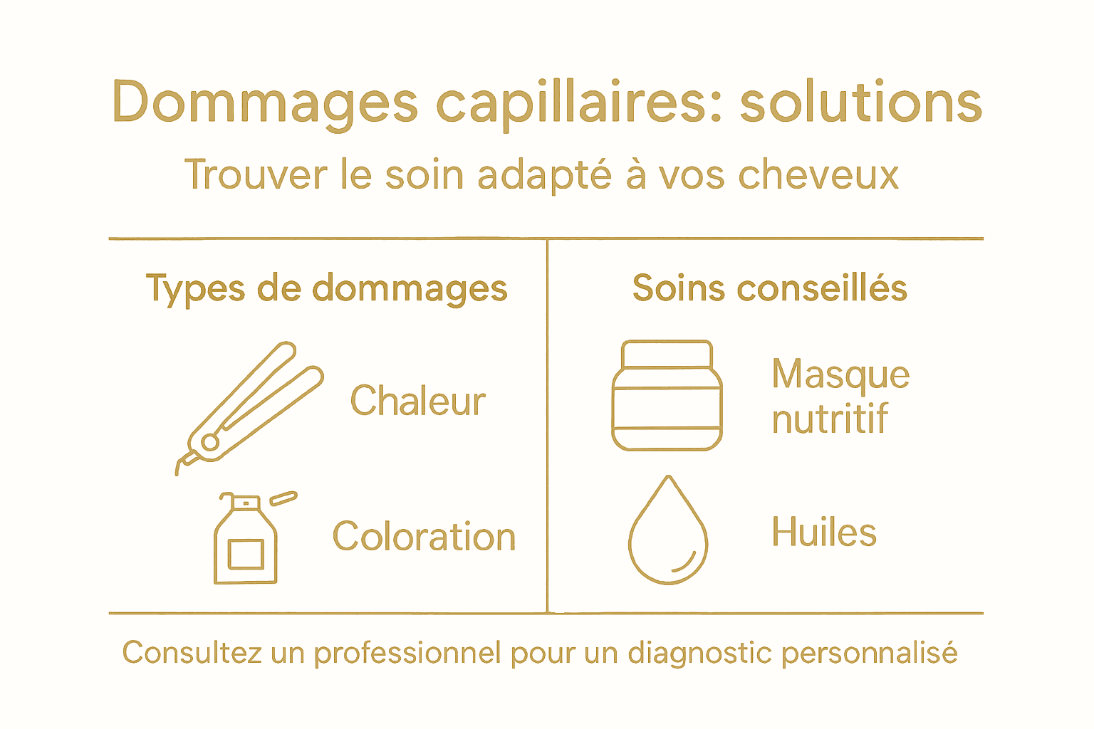 Infographie : comprendre les différents types d’agressions que subissent vos cheveux et comment en prendre soin