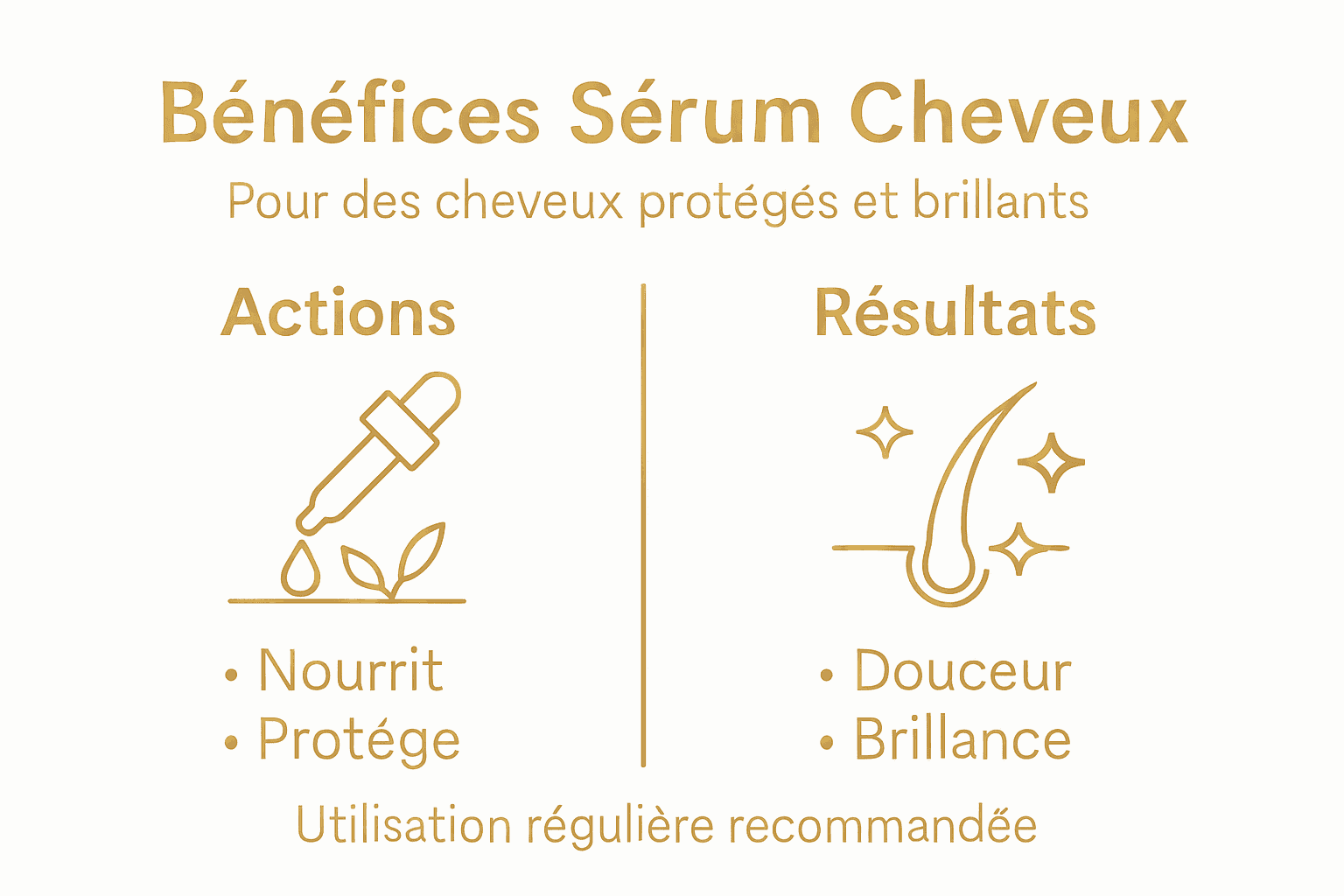 Découvrez en images tous les bienfaits d’une utilisation quotidienne du sérum pour cheveux.