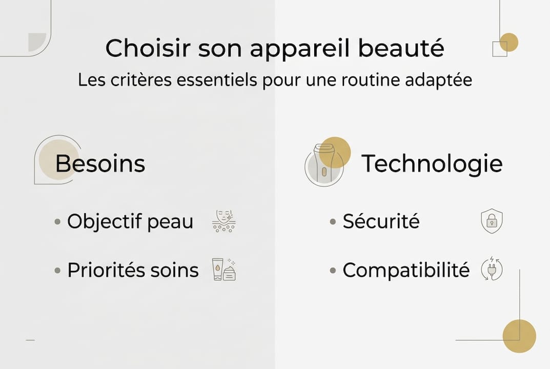 Les points clés à prendre en compte pour bien choisir son appareil de beauté – Infographie