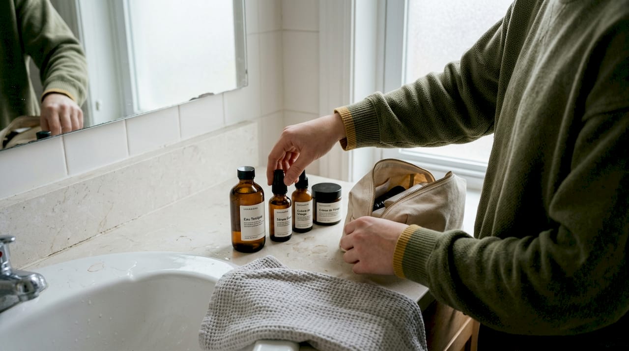 Astuces pour organiser ses essentiels beauté sur le bord du lavabo