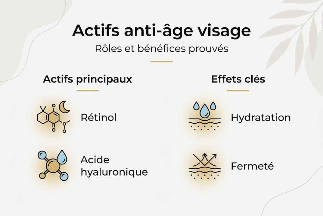 Infographie : comprendre le rôle et l’impact des ingrédients anti-âge