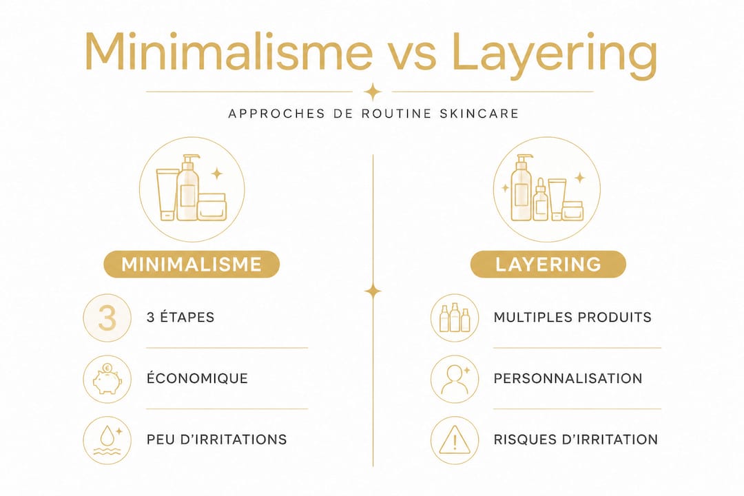Infographie : minimalisme ou superposition — quelle approche choisir ?