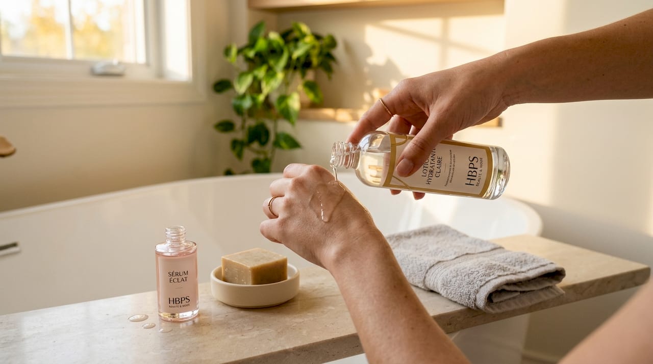 Comment appliquer sa lotion pour le visage de façon efficace et réaliste au quotidien
