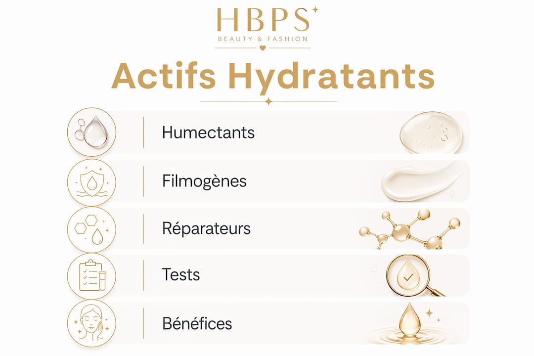 Découvrez en image les différentes étapes pour intégrer les actifs hydratants dans votre routine de soin de la peau.