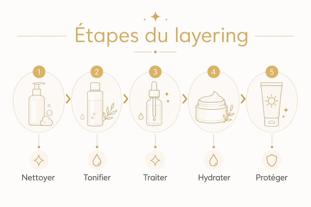 Les étapes clés du layering pour une peau parfaitement hydratée en un clin d'œil