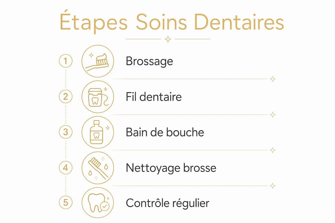 Infographie : les bons gestes pour prendre soin de sa bouche au quotidien