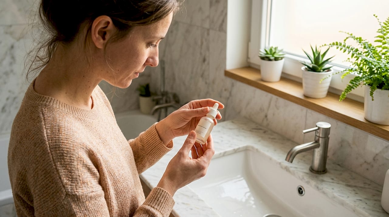 Sérum à la protéine de soie, spécialement conçu pour redonner vitalité et volume aux cheveux fins.