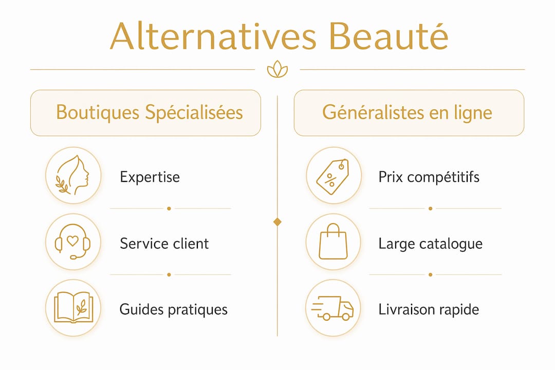 Infographie : quelles différences entre enseignes spécialisées et magasins généralistes dans l’univers de la beauté ?