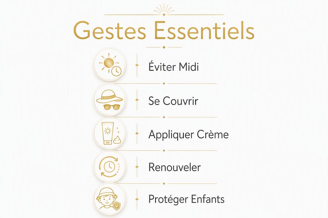 Infographie : les bons réflexes à adopter pour prendre soin de sa peau au quotidien