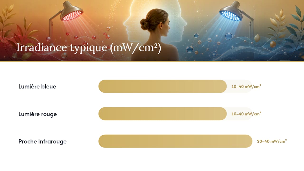 Tour d’horizon des caractéristiques clés des différentes thérapies par LED