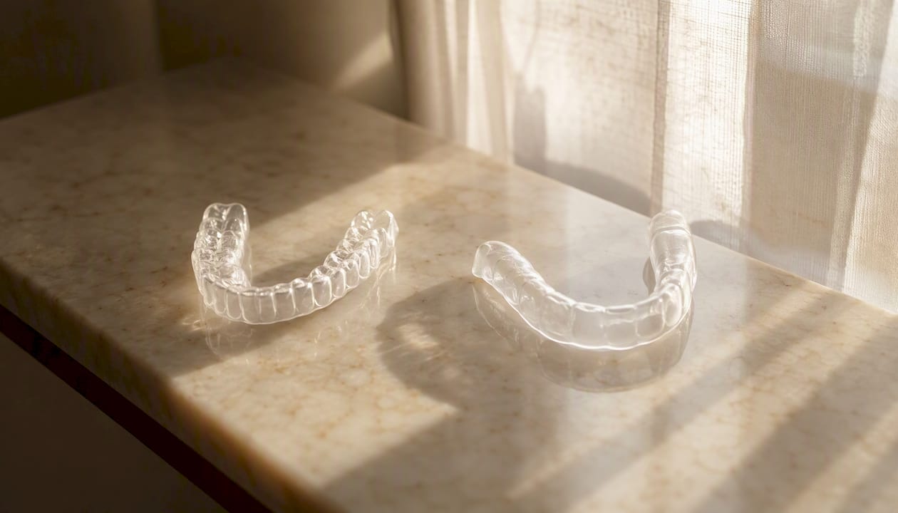 Différences entre une gouttière dentaire sur mesure et une gouttière standard incluse dans les kits de blanchiment