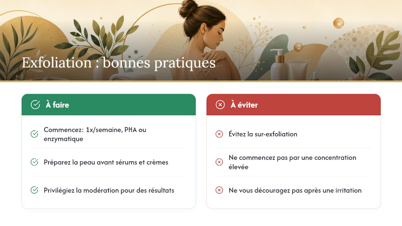 Mon avis : l'exfoliation, un geste sous-estimé mais à ne pas surestimer — overview diagram