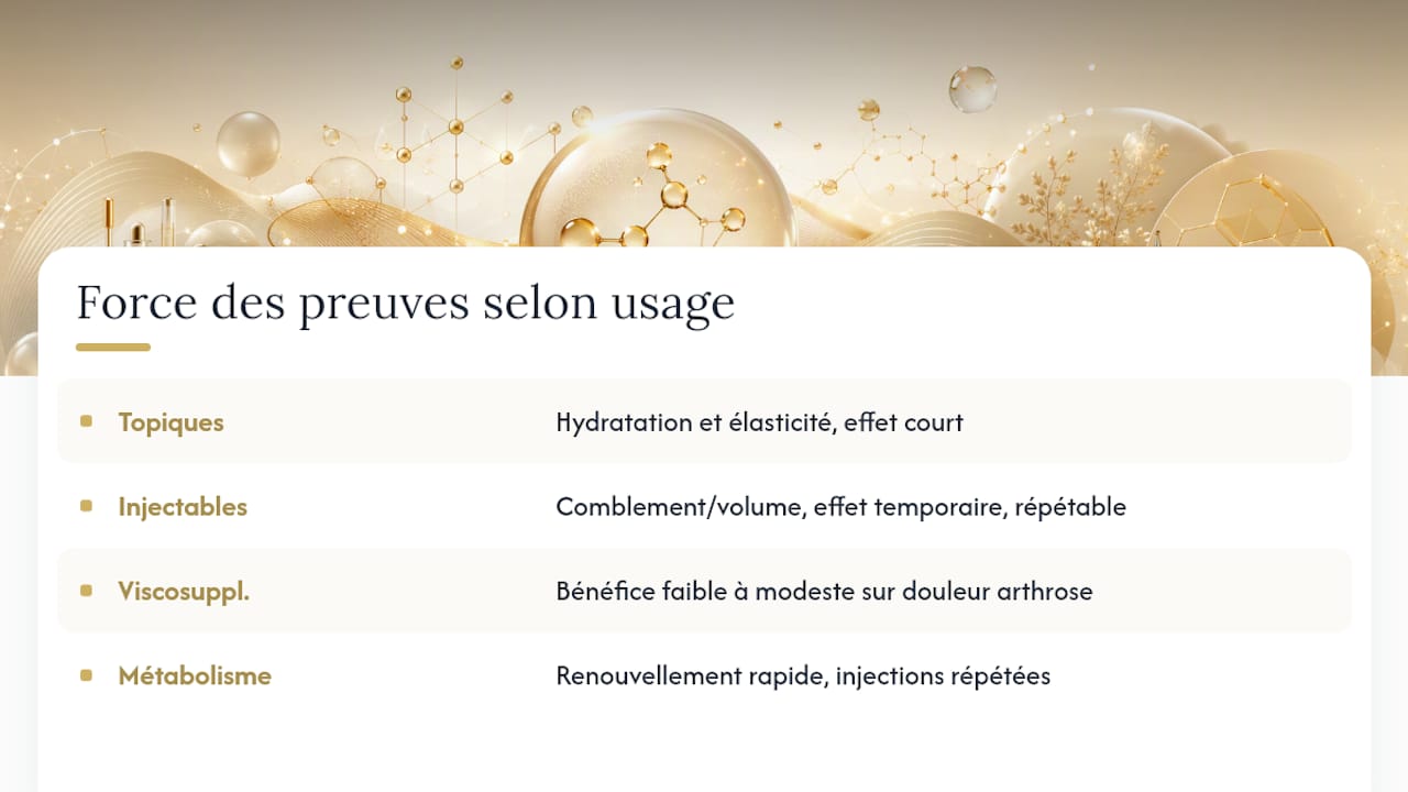 Que dit vraiment la science sur son efficacité ? — overview diagram