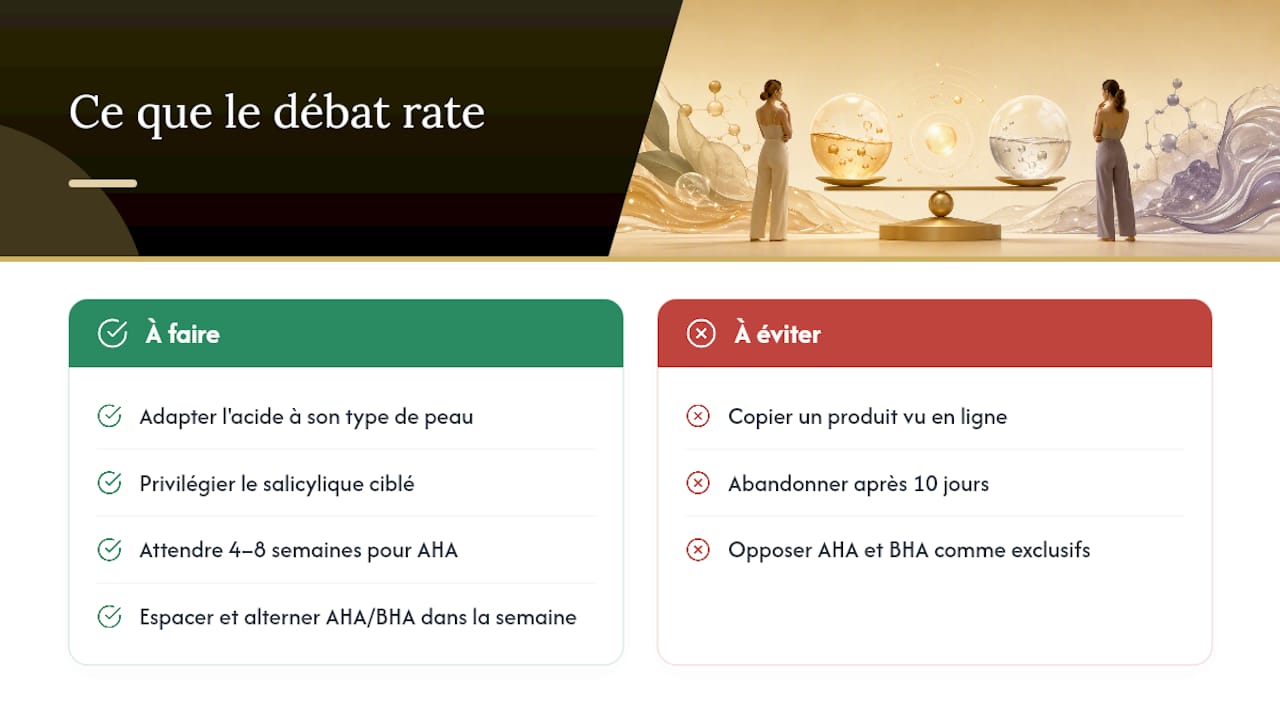 Pourquoi le débat AHA contre BHA passe à côté de l'essentiel — overview diagram