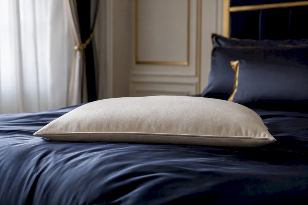Oreiller de fermeté moyenne et basse, idéal pour les dormeurs sur le dos