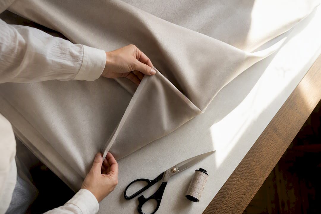 Comparaison des épaisseurs des doublures textiles